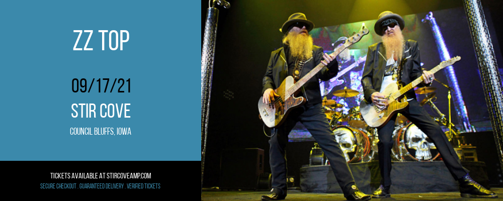 ZZ Top at Stir Cove tickets ZZ Top at Stir Cove