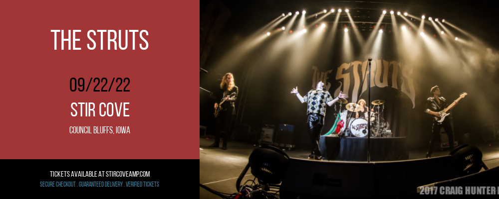 The Struts at Stir Cove tickets The Struts at Stir Cove