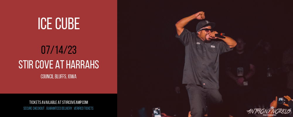 Ice Cube at Stir Cove tickets Ice Cube at Stir Cove
