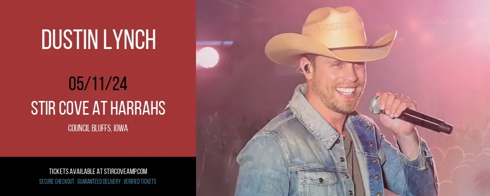 Dustin Lynch at Stir Cove At Harrahs