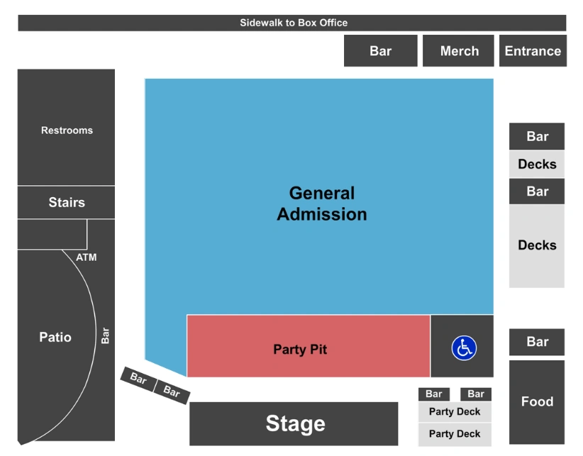 stir cove at harrahs seating chart
