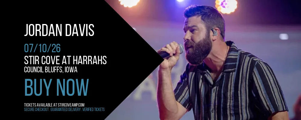 Jordan Davis at Stir Cove At Harrahs