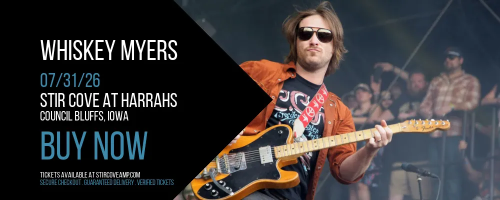 Whiskey Myers at Stir Cove At Harrahs