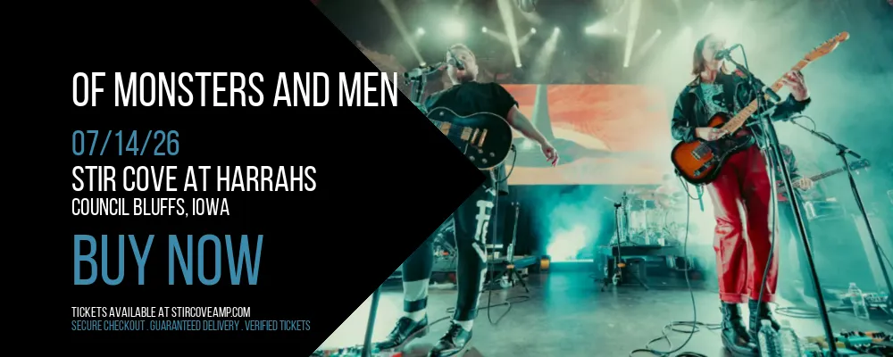 Of Monsters and Men at Stir Cove At Harrahs