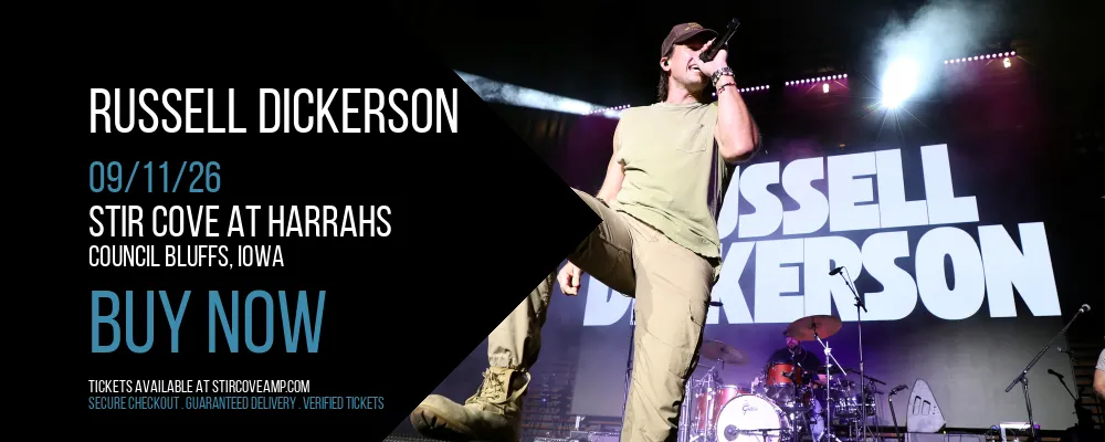 Russell Dickerson at Stir Cove At Harrahs