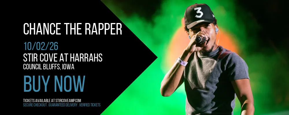 Chance The Rapper at Stir Cove At Harrahs